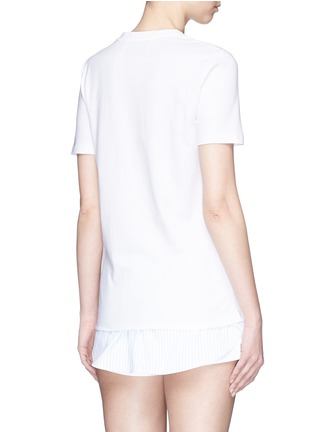 Back View - Click To Enlarge - ÊTRE CÉCILE - 'White Hot' print T-shirt