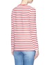 Back View - Click To Enlarge - ÊTRE CÉCILE - 'Popular' flocked print stripe long sleeve T-shirt