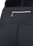 Detail View - Click To Enlarge - MONREAL - 'Biker' drawstring waist performance leggings