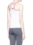 Back View - Click To Enlarge - MONREAL - 'Essential' performance racerback tank top with built-in bra