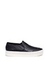 Main View - Click To Enlarge - ASH - Kingston' perforated leather flatform slip-ons