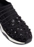 Detail View - Click To Enlarge - ASH - 'Miss Lace' floral embellished lace sneakers
