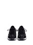 Front View - Click To Enlarge - ASH - Miss Lace' floral bead appliqué sneakers