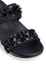 Detail View - Click To Enlarge - ASH - Oman Flowers' embellished sneaker slide sandals