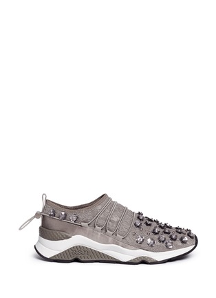 Main View - Click To Enlarge - ASH - 'Miss Lace' floral embellished lace sneakers