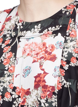 Detail View - Click To Enlarge - RAG & BONE - 'Otilia' floral print godet dress