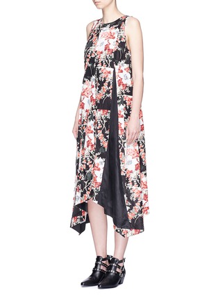 Figure View - Click To Enlarge - RAG & BONE - 'Otilia' floral print godet dress