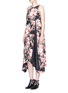 Figure View - Click To Enlarge - RAG & BONE - 'Otilia' floral print godet dress