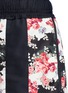 Detail View - Click To Enlarge - RAG & BONE - 'Lennox' ribbon trim floral print shorts