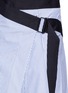 Detail View - Click To Enlarge - RAG & BONE - 'Lenna' asymmetric stripe wrap skirt