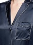 Detail View - Click To Enlarge - RAG & BONE - 'Hahn' silk satin pyjama shirt