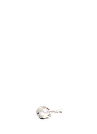 Figure View - Click To Enlarge - BELINDA CHANG - 'Flora' 18k white gold plated freshwater pearl ring