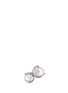 Figure View - Click To Enlarge - BELINDA CHANG - 'Fruity' 18k white gold plated double pearl ring