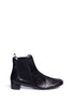 Main View - Click To Enlarge - FRANCES VALENTINE - 'Milly' glitter Chelsea boots