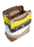 Detail View - Click To Enlarge - GHURKA - 'Claudio' stripe print backpack