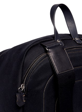 Detail View - Click To Enlarge - GHURKA - 'Weston II' stripe print backpack