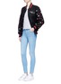 Figure View - Click To Enlarge - TOPSHOP - Leigh' skinny jeans