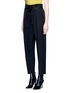 Front View - Click To Enlarge - 3.1 PHILLIP LIM - Origami pleat tie waist cropped pants