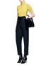 Figure View - Click To Enlarge - 3.1 PHILLIP LIM - Origami pleat tie waist cropped pants