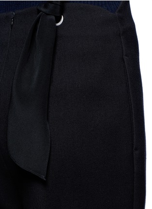 Detail View - Click To Enlarge - 3.1 PHILLIP LIM - Stapled virgin wool jumpsuit
