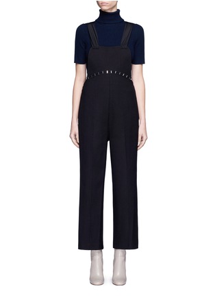 Main View - Click To Enlarge - 3.1 PHILLIP LIM - Stapled virgin wool jumpsuit