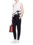 Figure View - Click To Enlarge - 3.1 PHILLIP LIM - Quilted French terry jogging pants