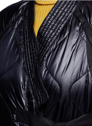 Detail View - Click To Enlarge - 3.1 PHILLIP LIM - Quilted utility long kimono jacket