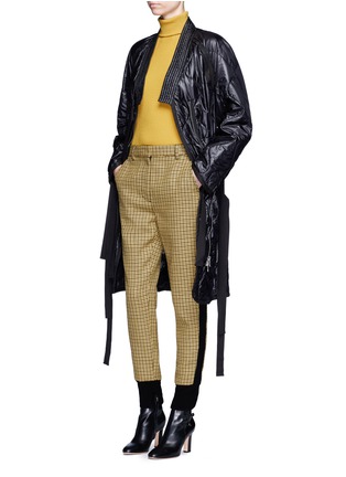 Figure View - Click To Enlarge - 3.1 PHILLIP LIM - Quilted utility long kimono jacket