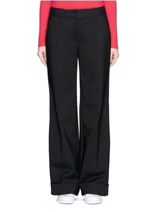 Main View - Click To Enlarge - 3.1 PHILLIP LIM - Folded cuff wide leg pants