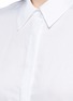 Detail View - Click To Enlarge - 3.1 PHILLIP LIM - Asymmetric apron cotton shirt dress