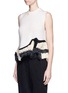 Front View - Click To Enlarge - 3.1 PHILLIP LIM - Crochet trim sleeveless sweater