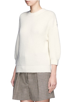 Front View - Click To Enlarge - 3.1 PHILLIP LIM - Wool blend rib knit sweater