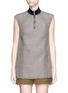 Main View - Click To Enlarge - 3.1 PHILLIP LIM - Houndstooth wool sleeveless boxy top