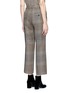 Back View - Click To Enlarge - 3.1 PHILLIP LIM - Houndstooth virgin wool cropped pants