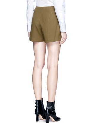 Back View - Click To Enlarge - 3.1 PHILLIP LIM - Stapled pocket shorts