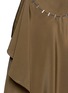 Detail View - Click To Enlarge - 3.1 PHILLIP LIM - Stapled chest panel silk dress