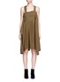 Main View - Click To Enlarge - 3.1 PHILLIP LIM - Stapled chest panel silk dress