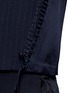 Detail View - Click To Enlarge - 3.1 PHILLIP LIM - Lace-up striped wool top