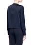 Back View - Click To Enlarge - 3.1 PHILLIP LIM - Lace-up striped wool top