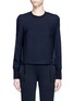 Main View - Click To Enlarge - 3.1 PHILLIP LIM - Lace-up striped wool top