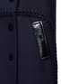 Detail View - Click To Enlarge - 3.1 PHILLIP LIM - Lambskin shearling collar lace-up sleeveless peacoat