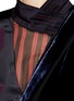 Detail View - Click To Enlarge - 3.1 PHILLIP LIM - 'Ginkgo' leaf sequin velvet mock kimono dress