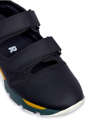 Detail View - Click To Enlarge - MARNI - Colourblock double strap sneakers