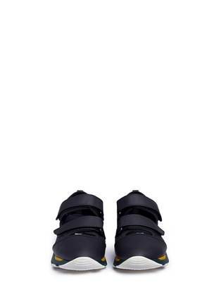 Front View - Click To Enlarge - MARNI - Colourblock double strap sneakers