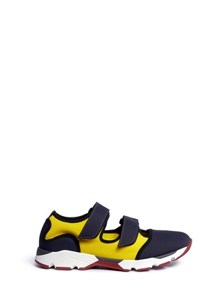 Main View - Click To Enlarge - MARNI - Colourblock double strap sneakers