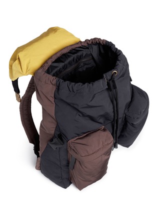  - MARNI - Colourblock padded backpack