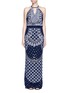 Main View - Click To Enlarge - 68244 - 'Kekipi' star embellished silk halter dress