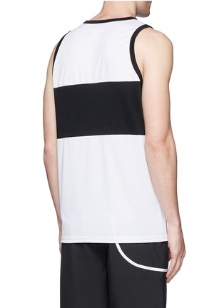 Back View - Click To Enlarge - ICNY - Reflective print sports tank