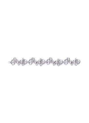 Main View - Click To Enlarge - LAZARE KAPLAN - Diamond 18k white gold bracelet