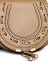 Detail View - Click To Enlarge - CHLOÉ - 'Marcie' small chain flap leather crossbody saddle bag